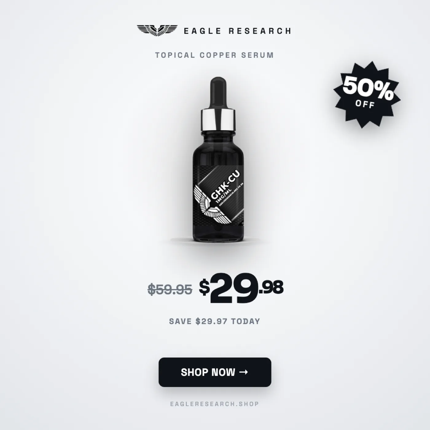 Eagle Research Instagram ad creative